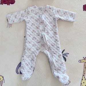 Little me sleeper with matching hat